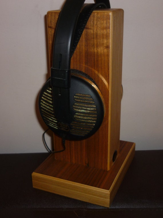 Oscarsaudio Stacked Ply Headphone Stand in American Black Walnut