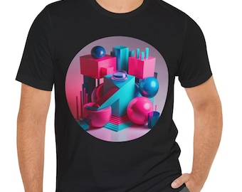 Abstract Geometric Art Shirt, T Shirt, MCM, Men's Gift, Women's Gift