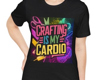 Crafter Tshirt, Funny Crafting T-Shirt, Crafter Women Shirt, Gift For Crafter,  Funny Craft, Hobby Shirt, Crafty Mom Shirt