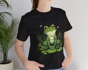 Frog Shirt T-Shirt Nature Animal Women's Shirt Gift Tee
