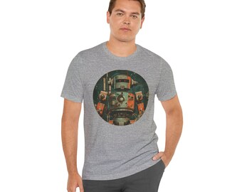 Vintage Retro Robot Shirt, Space Shirt