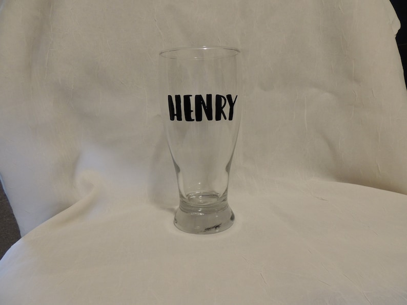 Groom Groomsmen Beer Glasses Personalized