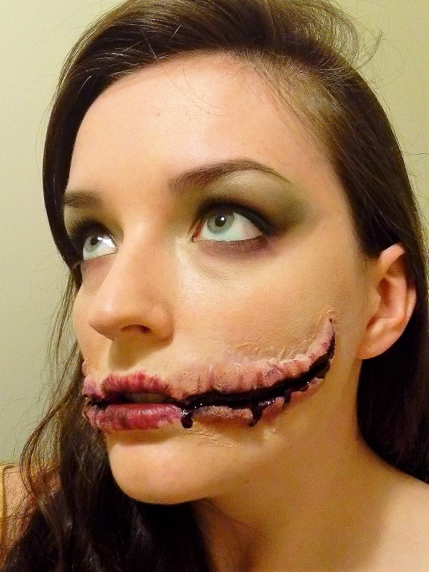 Joker scars prosthetics halloween fancy dress costume Etsy