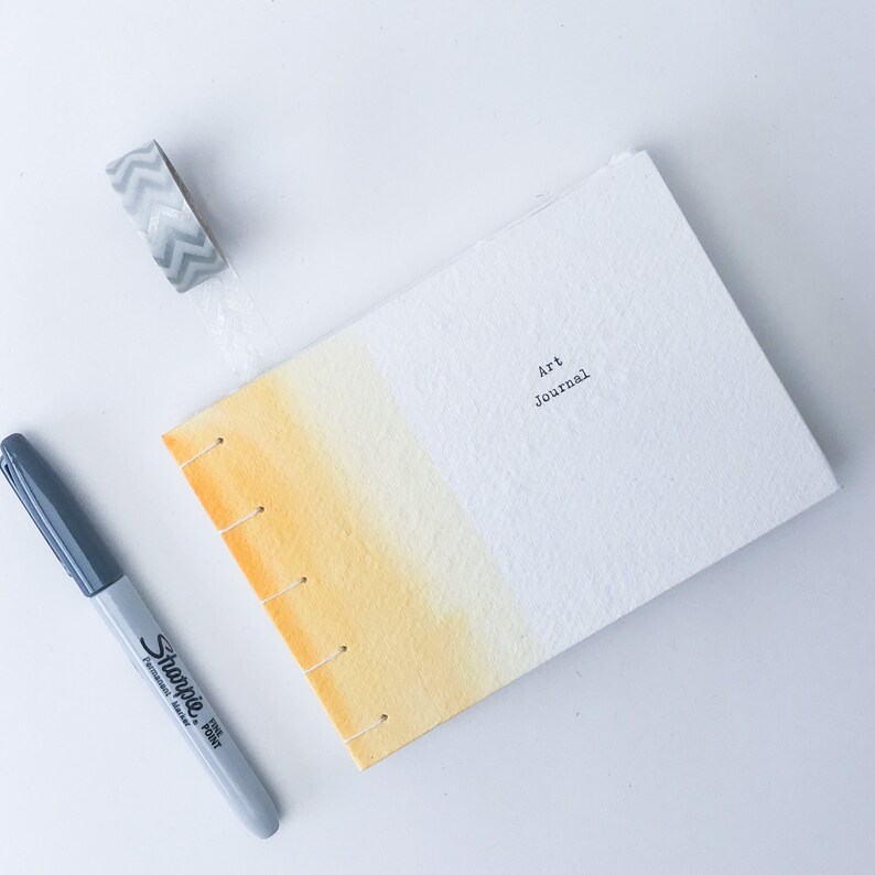 A6 Personalised Sketchbook Art Journal/artists Sketch Book Etsy