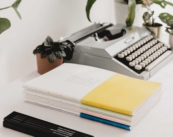 Personalized Teacher Notebook: Hand-Stitched Eco-Friendly Gift