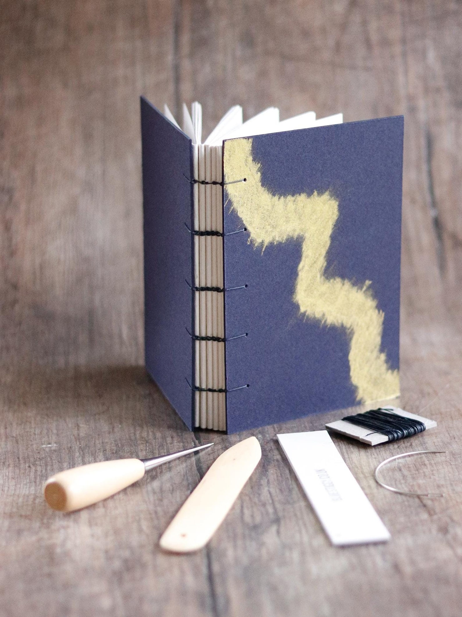 Bookbinding Making Bookbinding Kit - Make Your Own Journal or Sketchbook Craft Kit - Etsy