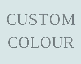 Custom Colour Mixing