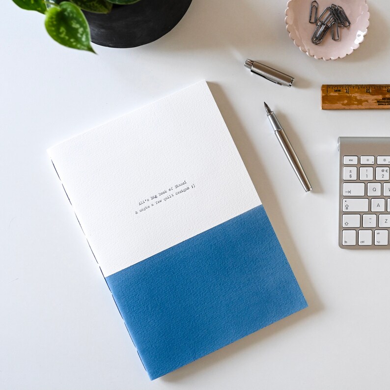 Custom Notebook Recycled Notebook Personalised on My Etsy UK