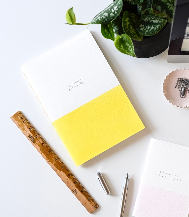 Custom Notebook Recycled Notebook Personalised on My Etsy UK