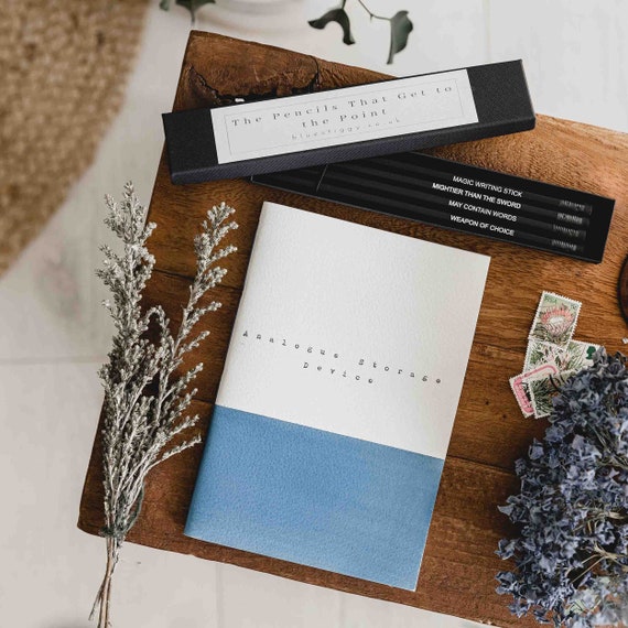 Analogue Storage Device - Recycled notebook - Sassy Gift