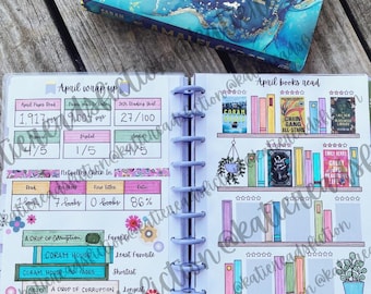 UNDATED A5 FULL DOWNLOAD Reading Journal Printable A5 Size
