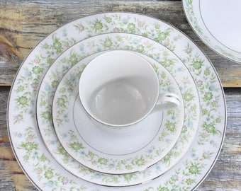 Vintage China Patterns - Dinner Plate Sets - Fine China Dinnerware - Vintage Dinner Plates -  Discontinued China - Royal Wentworth Pauline