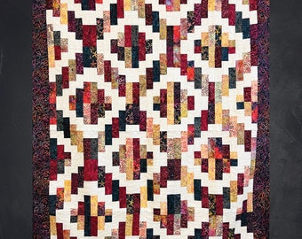 Bonfire Quilt Pattern by 4th & Main Scott Flanagan