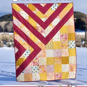 Crossroads PDF Quilt Pattern Download: Villa Rosa Designs Quilt Pattern-Running Doe Quilts