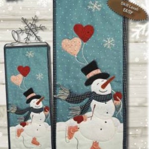 Snow in Love-Snowman Quilt Pattern-Patch Abilities -Christmas Quilt Pattern