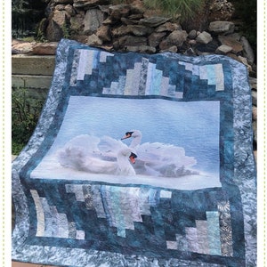 PICKETS Quilt Pattern-Quilting Renditions-Panel Quilt Pattern