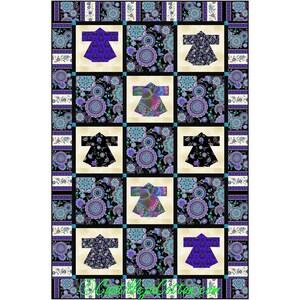Kaiserin Kimonos Quilt Anleitung PDF Quilt Pattern-Diane McGregor-Castilleja Cotton-Timeless Treasures Empress