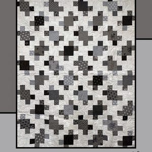 Puzzled Quilt Pattern PDF Quilt Pattern-Villa Rosa Instant Download Quilt Pattern