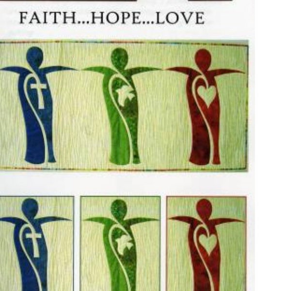 Faith Hope Love-Quilt Pattern-J Michelle Watts Designs