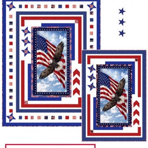 In Tribute-Quilt Pattern-The Sweet Tea Girls Patterns-Panel Quilt Pattern