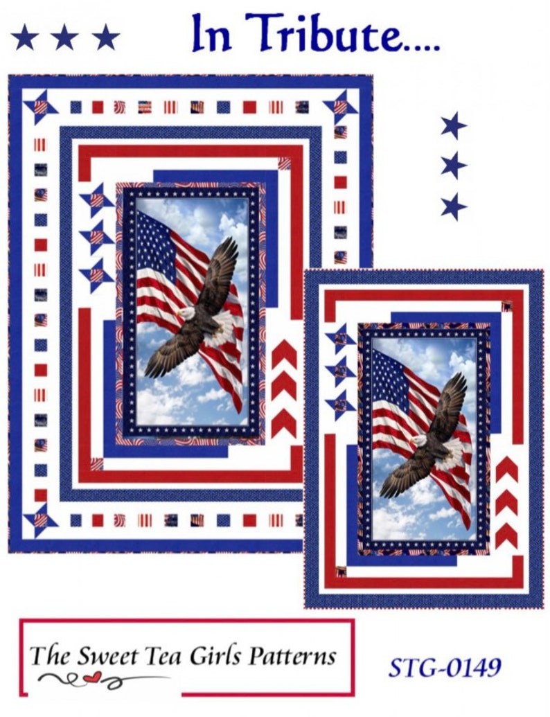 In Tributequilt Patternthe Sweet Tea Girls Patternspanel Etsy