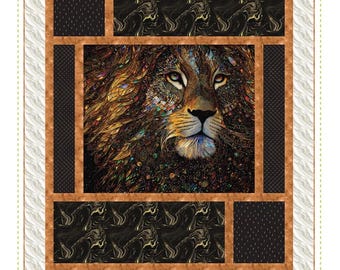 PDF Quilt Pattern-Through The Woods Quilt Pattern-Quilting Renditions- Instant Download Pattern