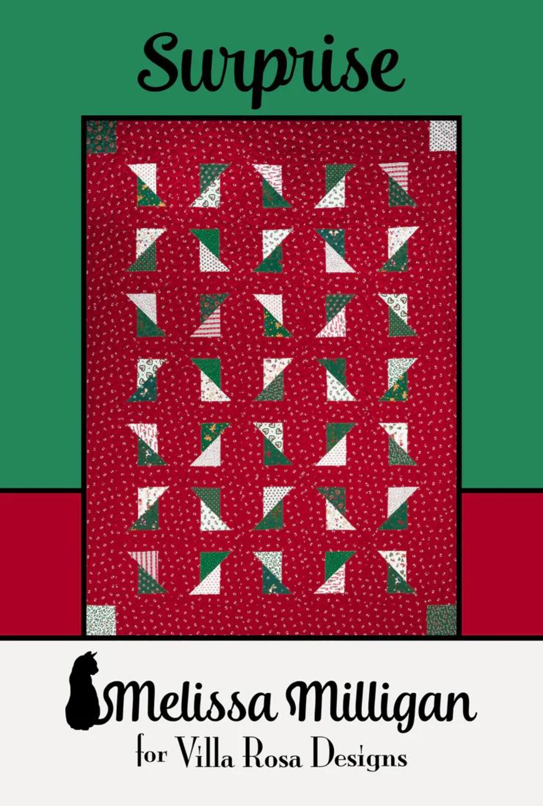 Surprise PDF Quilt Pattern-villa Rosa Instant Download Quilt Pattern - Etsy