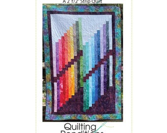 Cityscapes PDF Quilt Pattern-Panel Quilt Pattern-Instant Download by Kari Nichols for Quilting Renditions