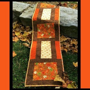 PDF Quilt Pattern-Harvest Quilt Pattern - Villa Rosa Designs -Table Runner Quilt Pattern - Instant Download