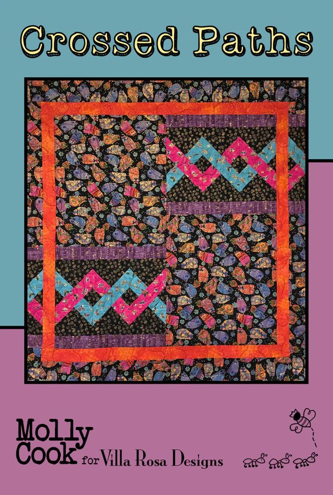Crossed Paths PDF Quilt Pattern-villa Rosa-instant Download - Etsy