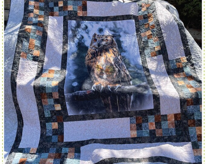 BUBBLE Wrapquilt Patternquilting Renditionspanel Quilt Etsy