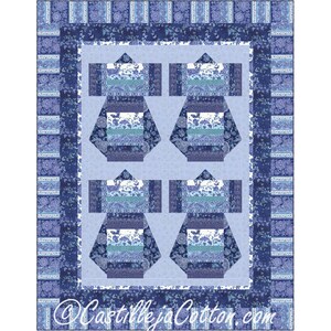 Oriental Traditions Quilt Pattern PDF Quilt Pattern-Diane McGregor-Castilleja Cotton-Timeless Treasures Dutchess