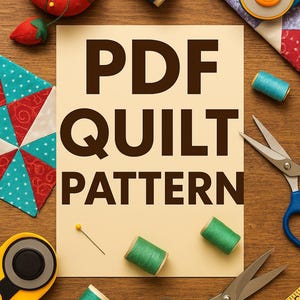 Parade PDF Quilt Pattern-villa Rosa Instant Download Quilt Pattern - Etsy