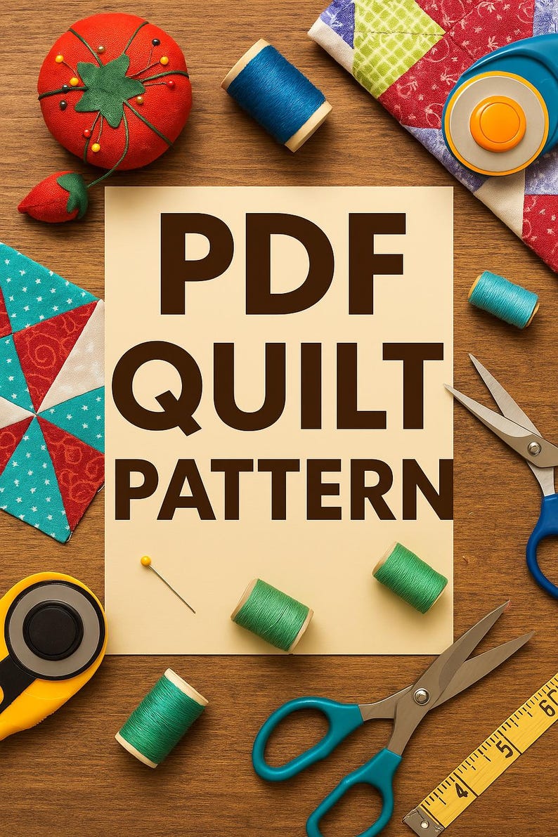 Parade PDF Quilt Pattern-villa Rosa Instant Download Quilt Pattern - Etsy