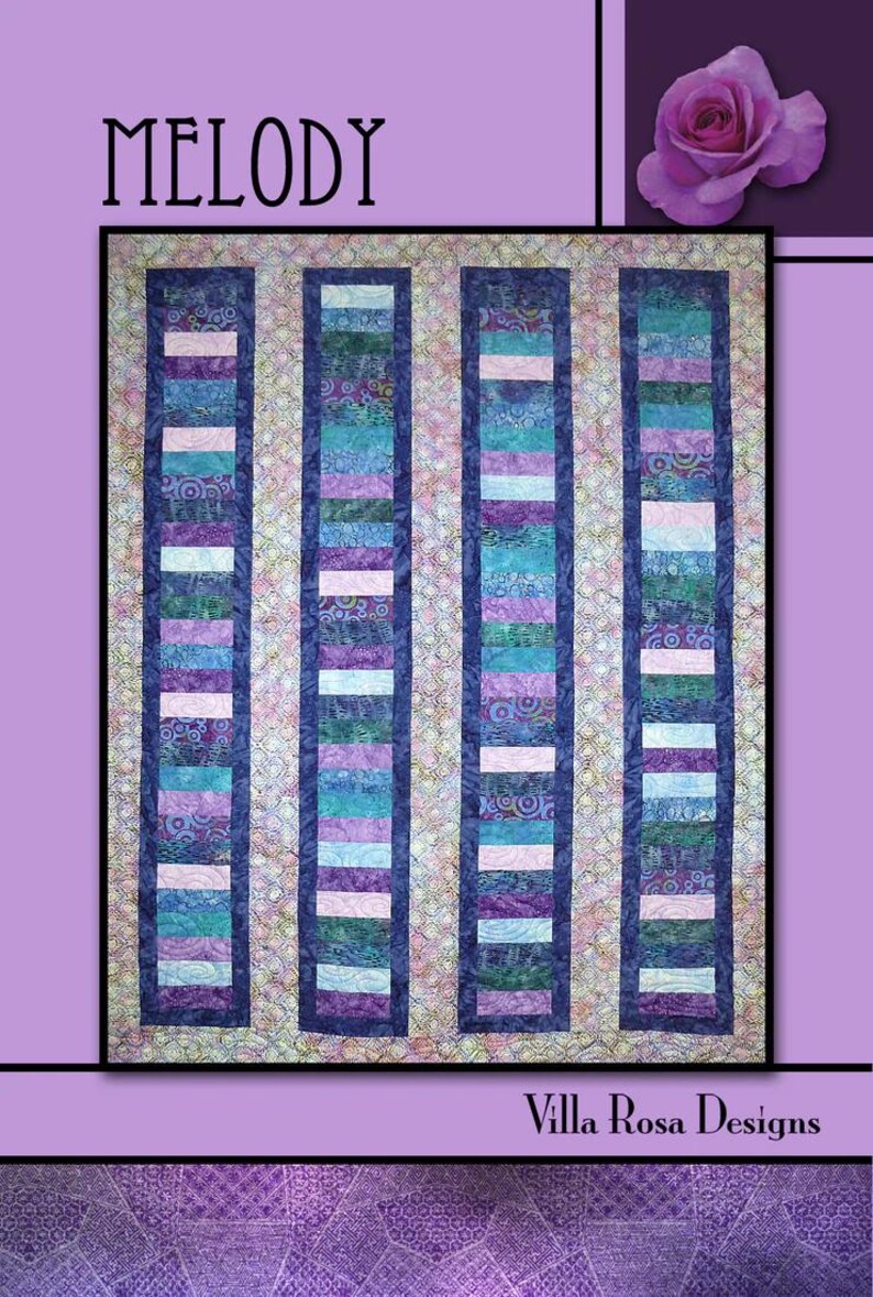 Melody PDF Quilt Pattern-villa Rosa Instant Download Quilt Pattern - Etsy