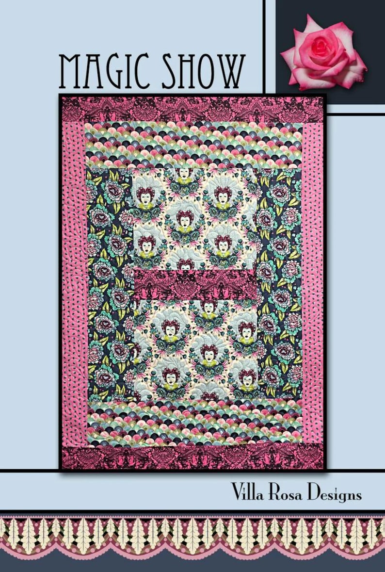 Magic Show PDF Quilt Pattern-villa Rosa Instant Download Quilt Pattern ...