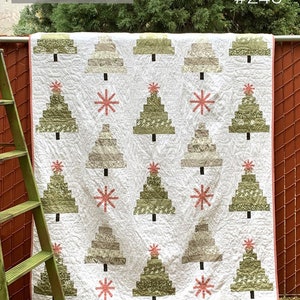STARLIGHT TREE FARM Quilt Pattern-Holiday Quilt Pattern-Cotton Street Commons