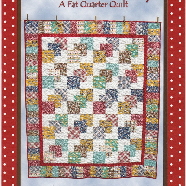 Hanky Panky Quilt Pattern- Darlene Zimmerman-Fat Quarters Quilt Pattern