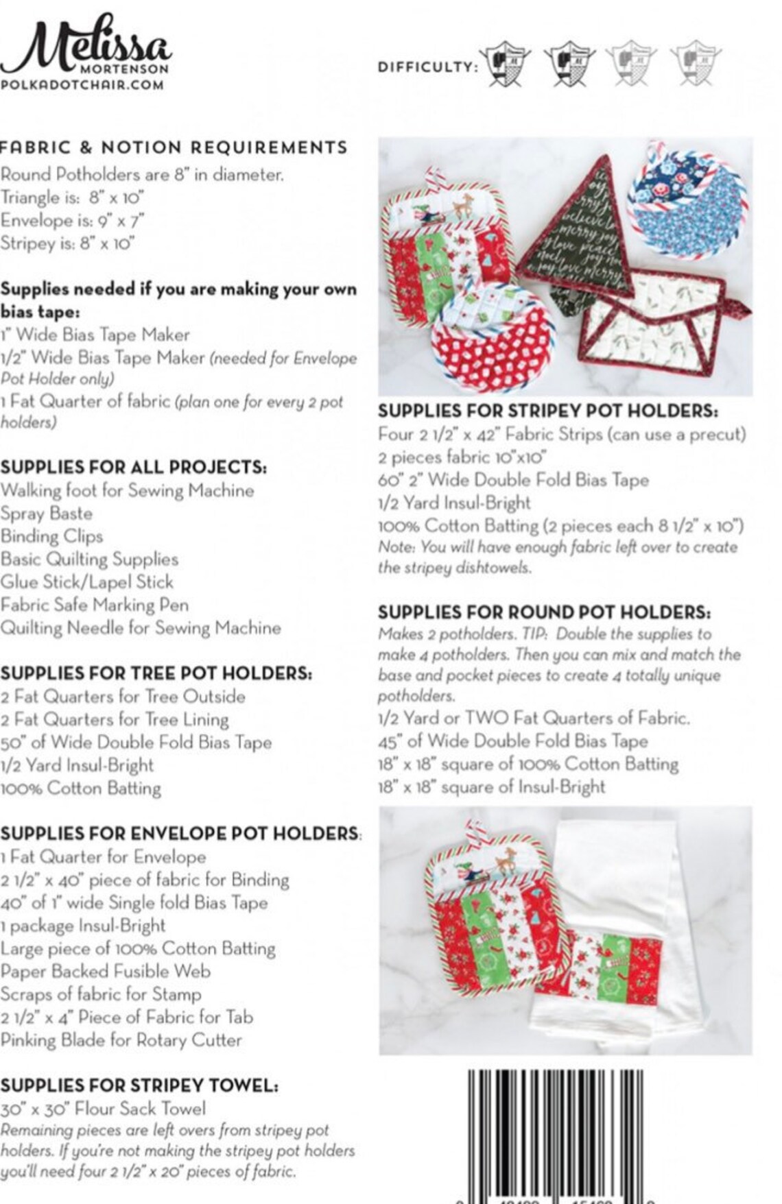 Pot Holder Paradepotholders Patternmelissa Mortenson Etsy