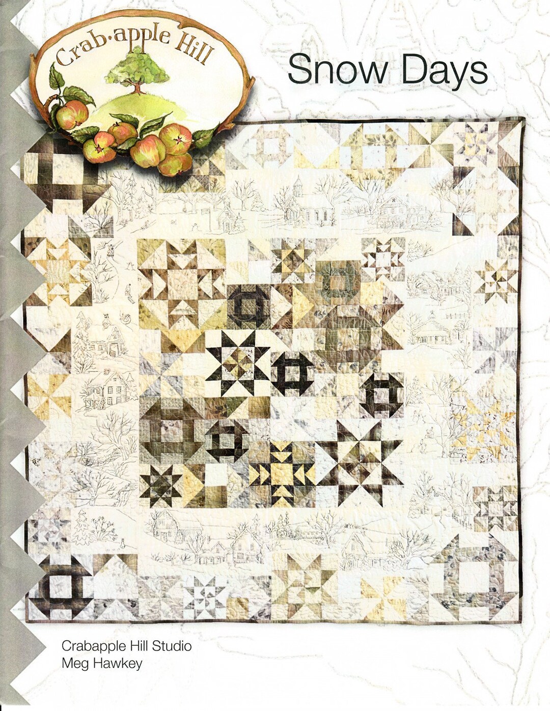 Snow Days Quilt Patterncrabapple Hill Studiomeg Hawkey Quilt Pattern