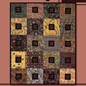 Durango Quilt Pattern: Villa Rosa PDF Download