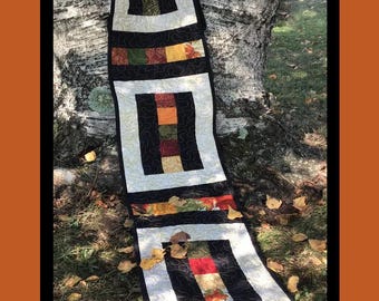 Blatt PDF Quilt Muster-Villa Rosa Sofort Download Quilt Muster Tischläufer