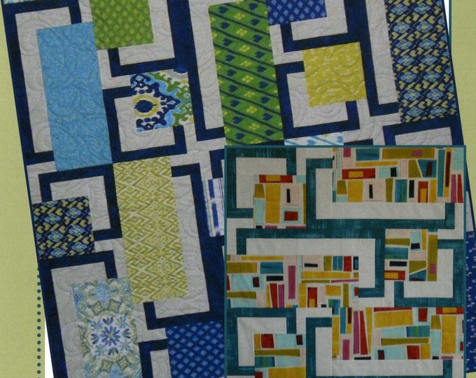 Patterns By Elizabeth Hartman Swan Island - Quilt Pattern