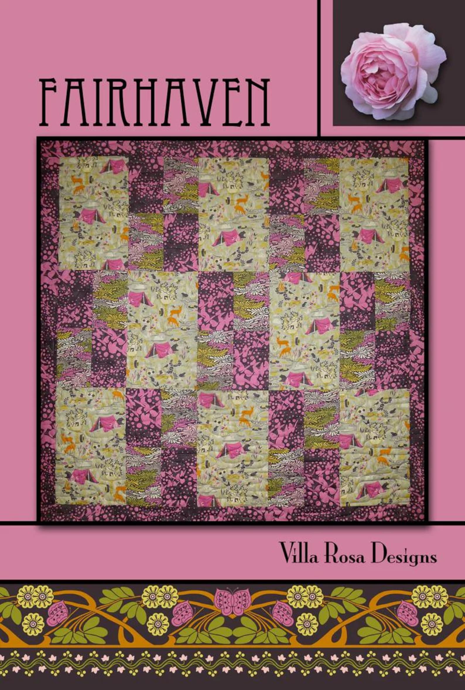 Fairhaven PDF Quilt Pattern-villa Rosa Instant Download Quilt Pattern ...