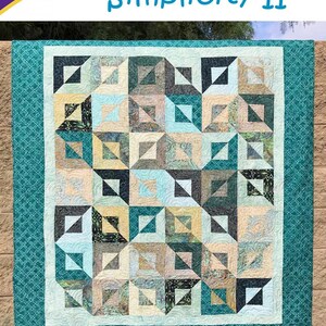 SIMPLICITY II Quilt Pattern- Cozy Strip Club Quilt Pattern-Jelly Roll Quilt Pattern