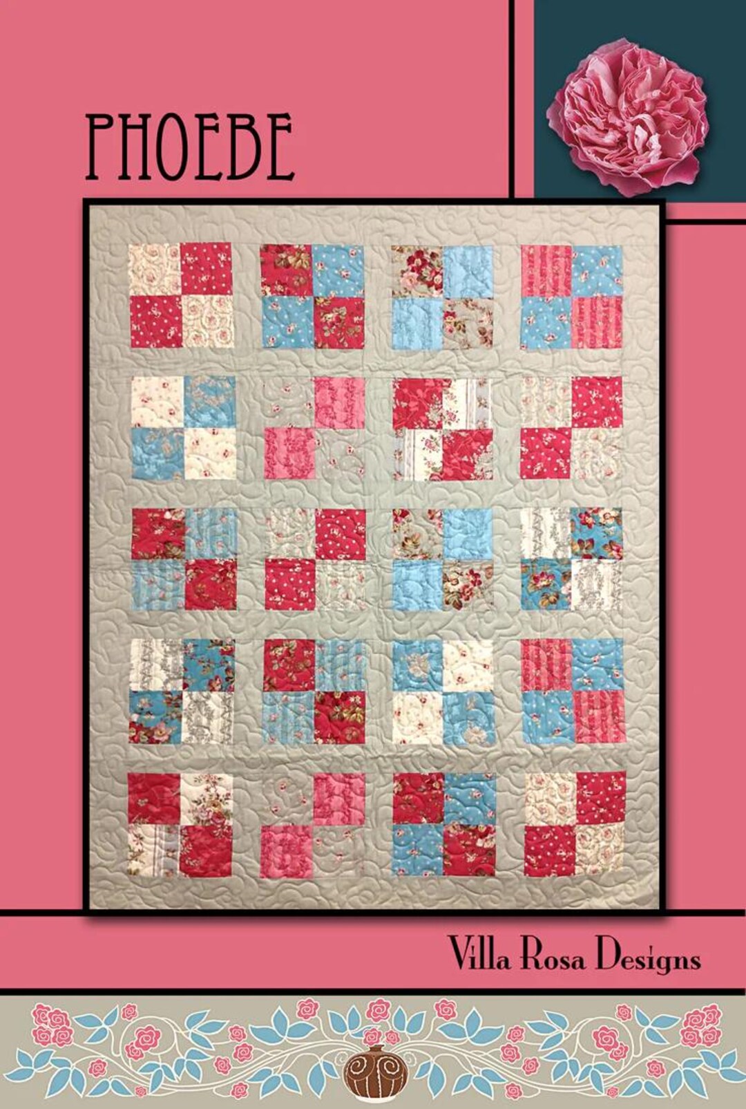 Phoebe PDF Quilt Pattern-villa Rosa Instant Download Quilt Pattern - Etsy