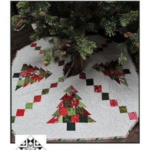 Oh Christmas Tree Tree Skirt Pattern By Creekside Stitches