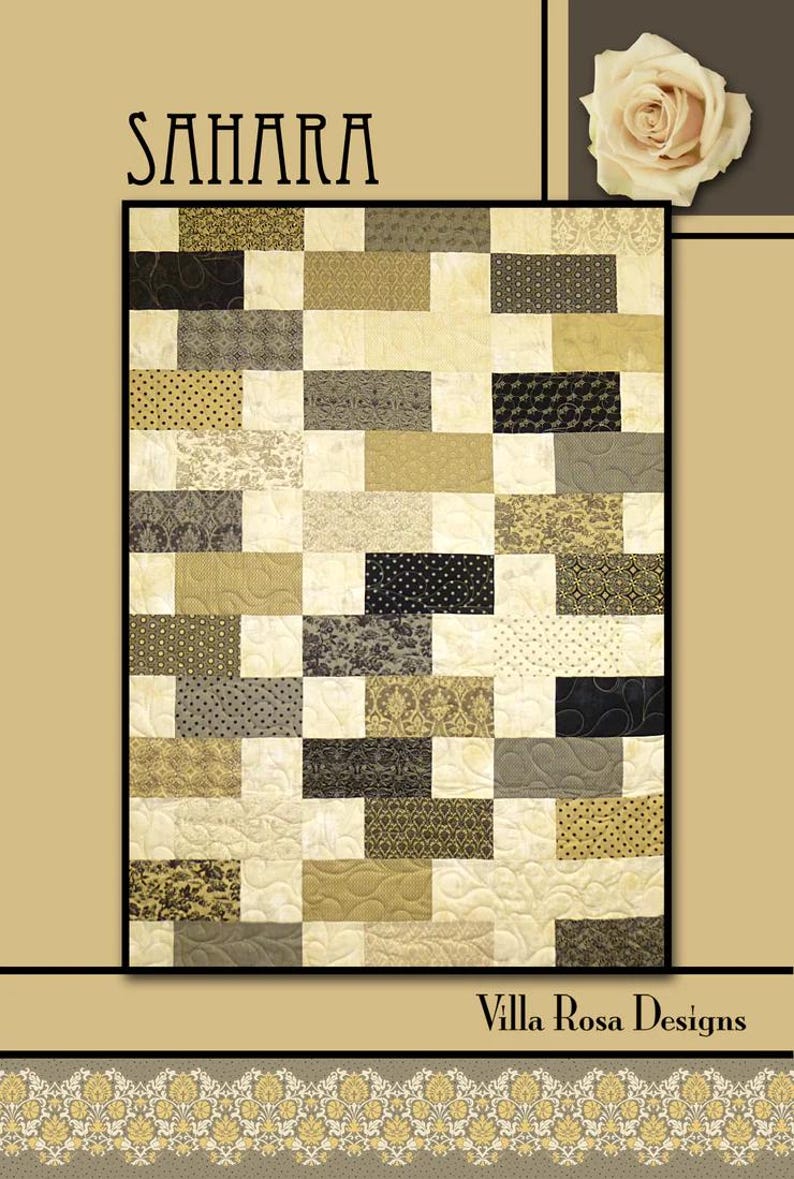 Sahara PDF Quilt Pattern-villa Rosa Instant Download Quilt Pattern - Etsy