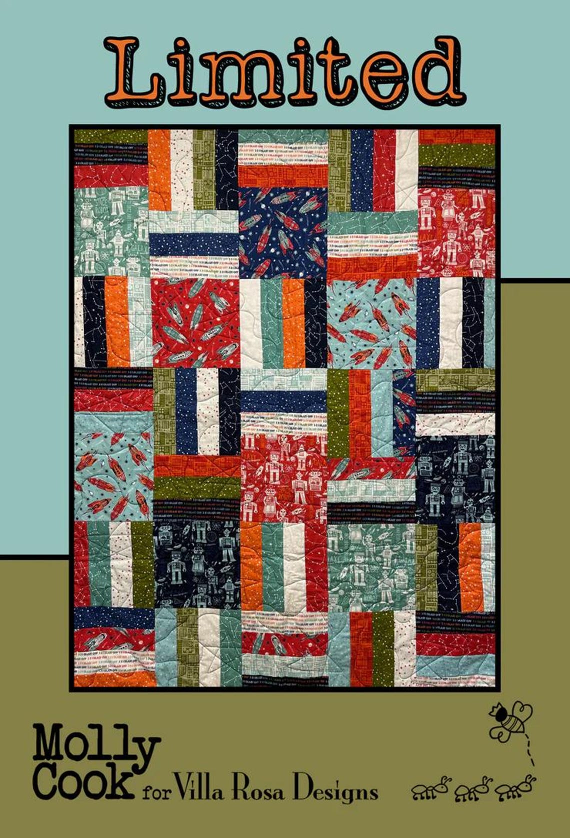 Limited PDF Quilt Pattern-villa Rosa Instant Download Quilt Pattern - Etsy