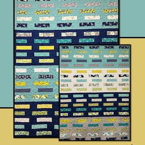 Interwoven Quilt Pattern PDF Quilt Pattern-Villa Rosa Instant Download Quilt Pattern